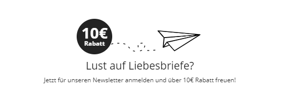 5€ Gutschein bei der Newsletter Anmeldung sichern